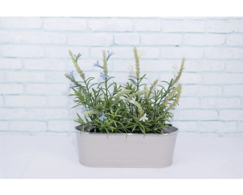 Dekorative Kunstpflanze im Topf