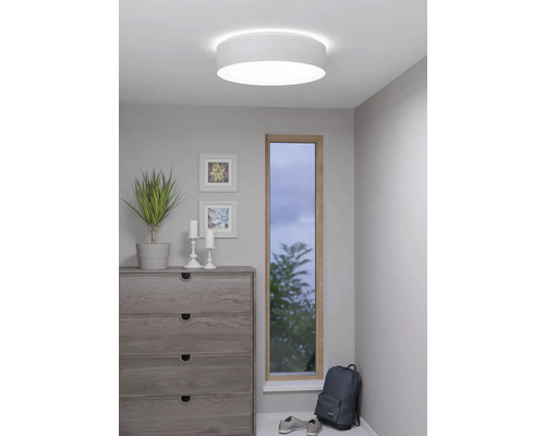 LED Deckenleuchte Eglo Crosslink-Z 35 W 3200 lm 2700-6500 K RGB 1-flammig IP 20 weiß - Kompatibel mit SMART HOME by hornbach