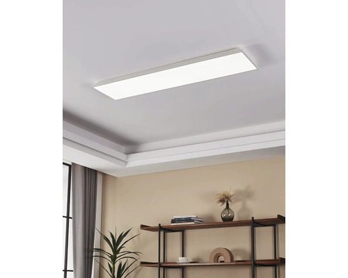 LED Deckenleuchte Eglo Herrora Crosslink-Z 10,5 W 4500 lm 2700-6500 K 1-flammig IP 20 weiß - Kompatibel mit SMART HOME by hornbach