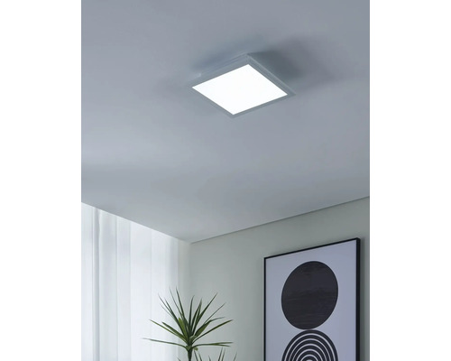 LED Panel EGLO crosslink.z 15,3 W Einstellbares Weiß IP 20, weiß- Kompatibel mit SMART HOME by hornbach