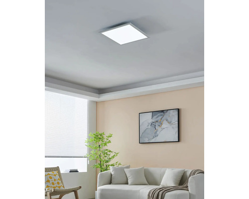 LED Panel EGLO crosslink.z 21,5 W Einstellbares Weiß IP 20, weiß- Kompatibel mit SMART HOME by hornbach