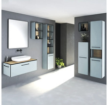 Hochschrank Devo Sonus 2.0 38x186x30 cm Anschlag rechts mit 4 Regalen fjord