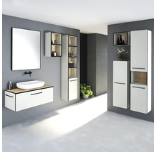 Hochschrank Devo Sonus 2.0 38x186x30 cm Anschlag rechts mit 1 Regal muschel