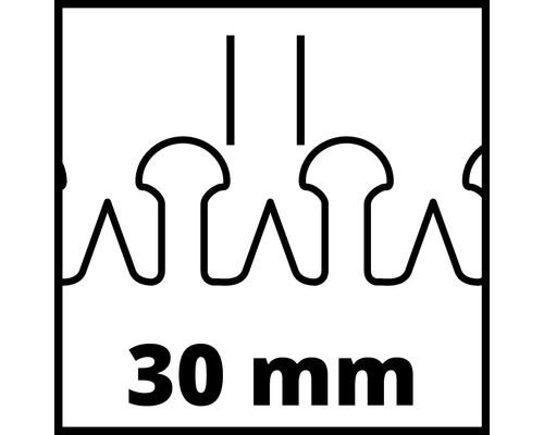 Symbol für 30 Millimeter Klammer