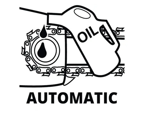 Symbol für automatische Kettenschmierung