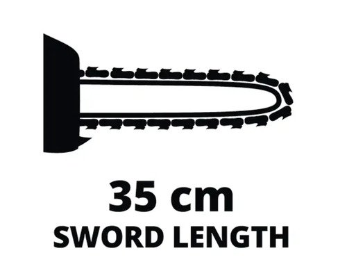 Symbol für Schwertlänge 35 Zentimeter