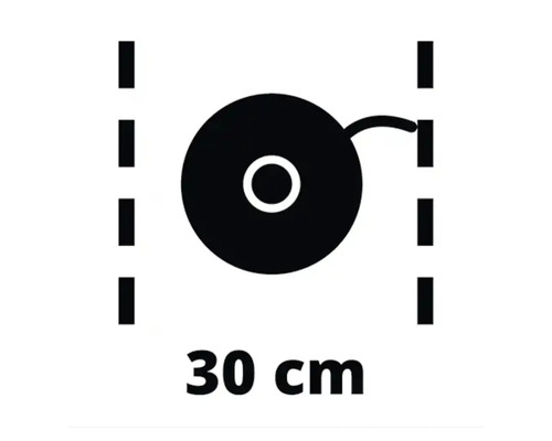 Symbol für 30 Zentimeter Reichweite