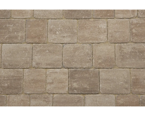 Rechteckige Pflastersteine aus Beton