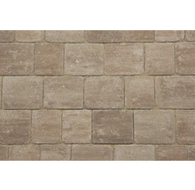Rechteckige Pflastersteine aus Beton