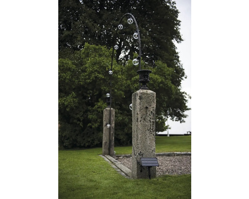 Dekorative Solarleuchten mit Glaskugeln für den Außenbereich