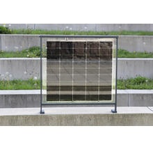 Freistehende Solarzelle im Außenbereich