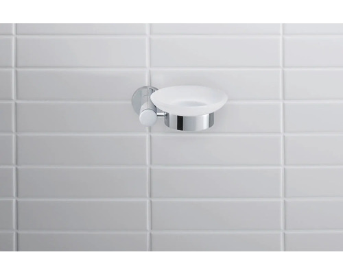 Seifenschale zur Wandmontage mit Halterung