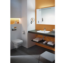 Papierrollenhalter Duravit D-Code ohne Deckel chrom/grau glänzend