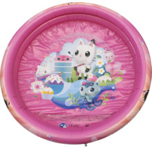 Pool Planschbecken Happy People 122 x 122 x 23 cm Kunststoff rosa