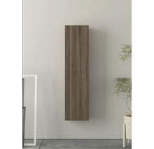 Hängeschrank aus Holz an einer Wand