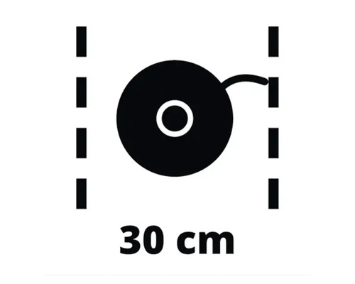 Symbol für 30 Zentimeter Schnittbreite