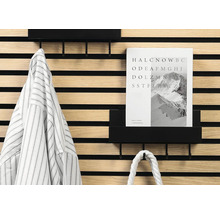 Wandgarderobe mit Haken und Ablage für Jacken und Accessoires