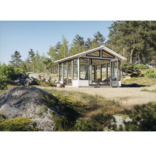 Pavillon Palmako Isabella 14,7 m² 401 x 401 cm natur