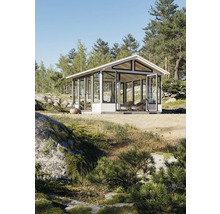 Pavillon Palmako Isabella 14,7 m² 401 x 401 cm natur