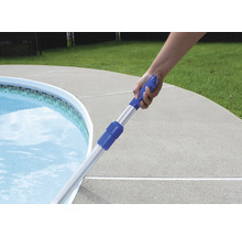 Teleskopstange 3-teilig ausziehbar 120 - 360 cm Aluminium blau