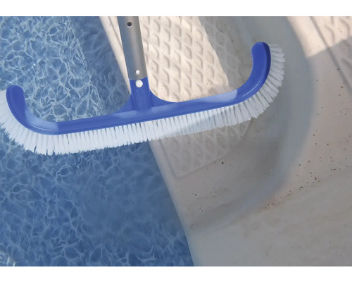 Poolbürste zur Reinigung von Beckenwänden und Böden