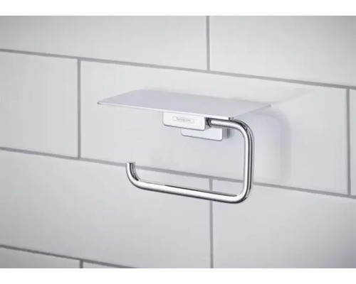 Toilettenpapierhalter mit Ablage