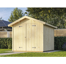Gartenhaus Palmako Nils 5,4 m² inkl. Fußboden 279 x 289 cm dunkelgrau