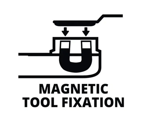 Symbol für magnetische Werkzeugfixierung