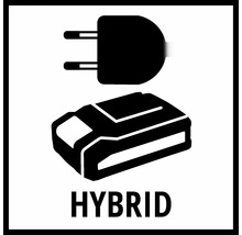 Symbol für Hybrid-Antrieb