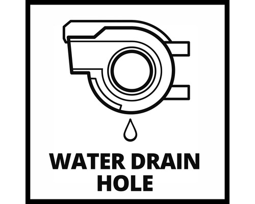 Wasserablassöffnung