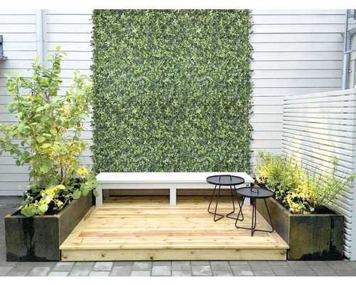 Pflanzenwand künstlich Tropical 200 x 100 cm Pflanzenwand künstlich Tropical 200 x 100 cm