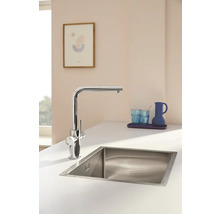 Küchenarmatur mit Filterfunktion Grohe Startcueve 30601000 chrom Einzelarmatur ohne Filter