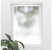 Fenster mit horizontalen Jalousien zur Lichtsteuerung