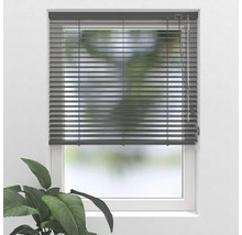 Graue Jalousie am Fenster