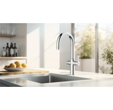 Küchenarmatur Keo Soda chrom für Sprudel ohne Systembox und Filter