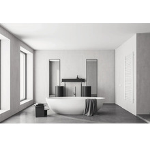 Designheizkörper KOSMO 21 1400x360 mm weiß Anschluss Beidseitig unten