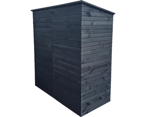 Gartenschrank aus Holz mit Doppeltür und Dach
