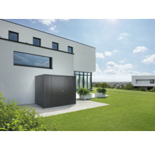 Geräteschrank Biohort Gr. 190 large 187,1 x 151,1 cm dunkelgrau-metallic