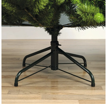 Detailaufnahme des Ständers eines künstlichen Weihnachtsbaums