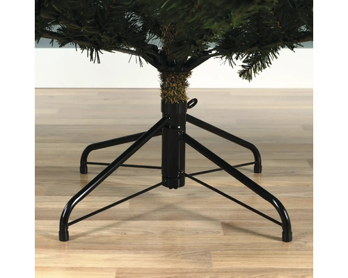 Christbaumständer aus Metall mit vier Füßen