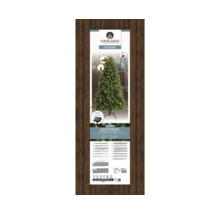 Everlands Logo. Solarbetriebener Ottawa Tannenbaum für den Außenbereich mit Beleuchtung.