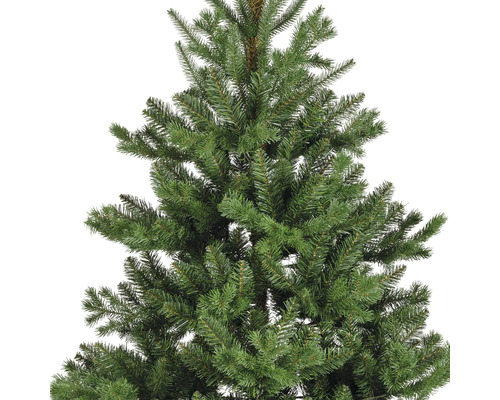 Detailaufnahme eines künstlichen Weihnachtsbaums