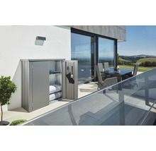 Metall Gartenschrank zur Aufbewahrung auf der Terrasse
