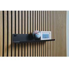 Wandpaneel mit Regal, Globus und Bild