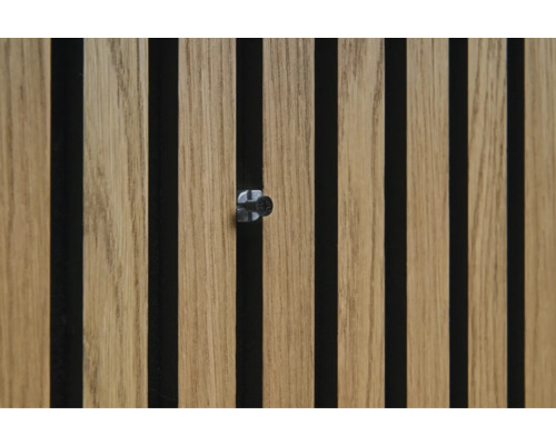 Sonava Function Fixierpunkte Aluminium schwarz inkl. Schrauben M5 x 20 mm Pack = 4 Stück Akustikpaneel mit Schraube zur Befestigung