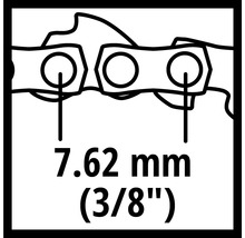 Kettenteilung 7,62 Millimeter (3/8 Zoll)