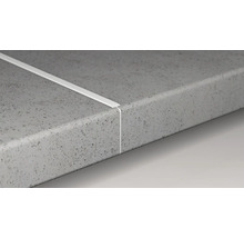 Arbeitsplatte mit weißer Kante