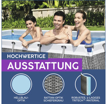 Pool mit Rattanoptik und TriTech Material