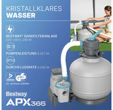 Bestway Sandfilteranlage für Pools mit Dekra GS Siegel