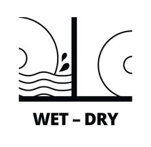 Geeignet für Nass- und Trockensaugen.